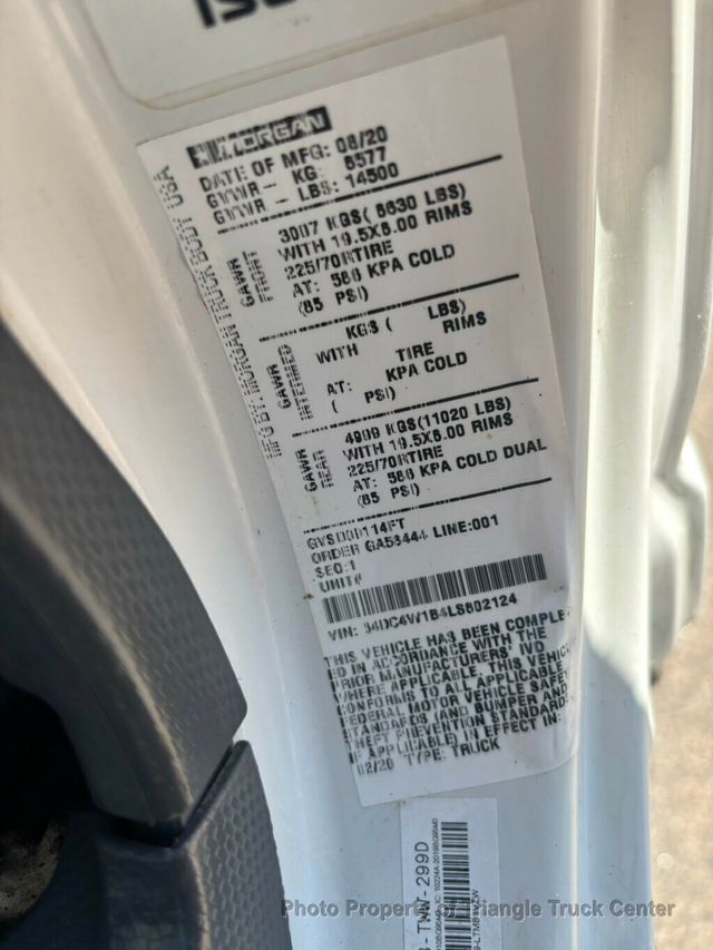 2020 Isuzu NPR-XDHD HEAVY SPEC 48k Miles! FINANCING! SUPER CLEAN UNIT! ALUMINUM RAMP! READY TO GO! - 22991259 - 49