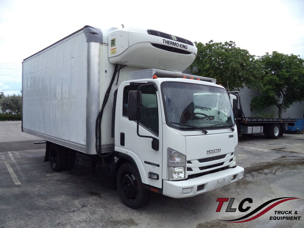 2020 Isuzu NQR w/ 16ft Refrigerated Box Truck Thermo King T590R - 23037073 | Video 1