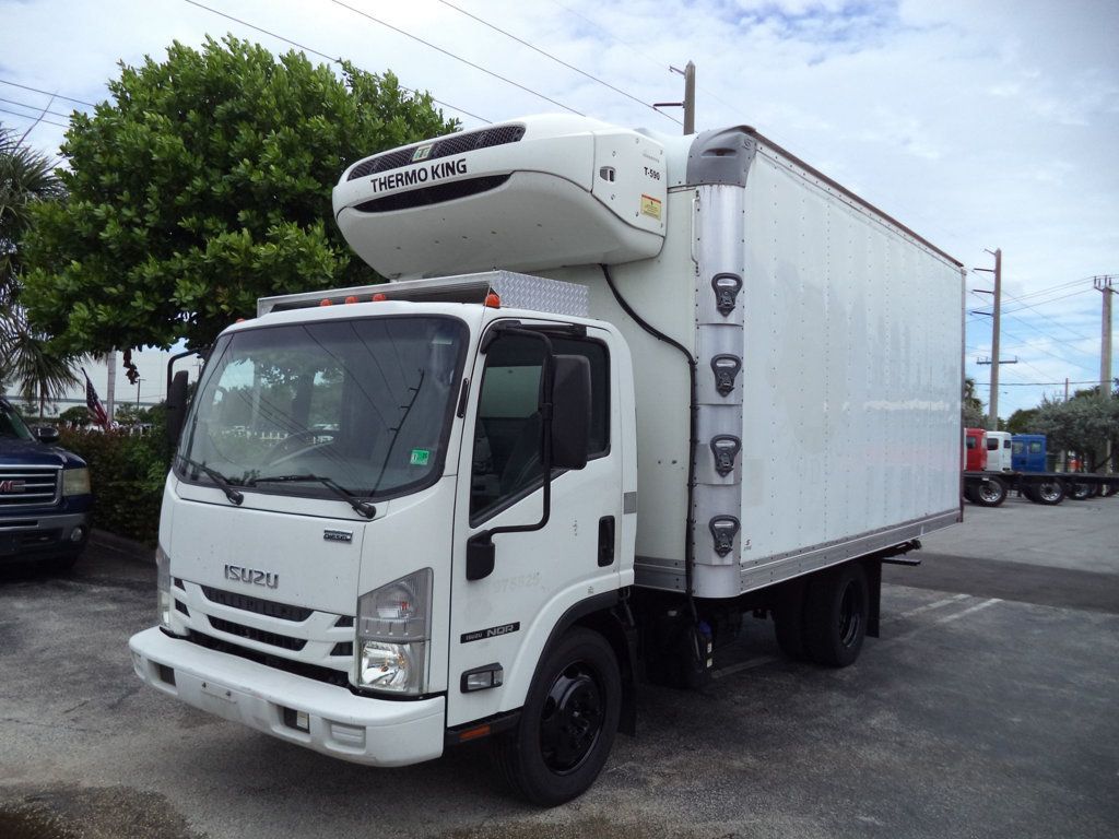 2020 Isuzu NQR w/ 16ft Refrigerated Box Truck Thermo King T590R - 23037073 - 1