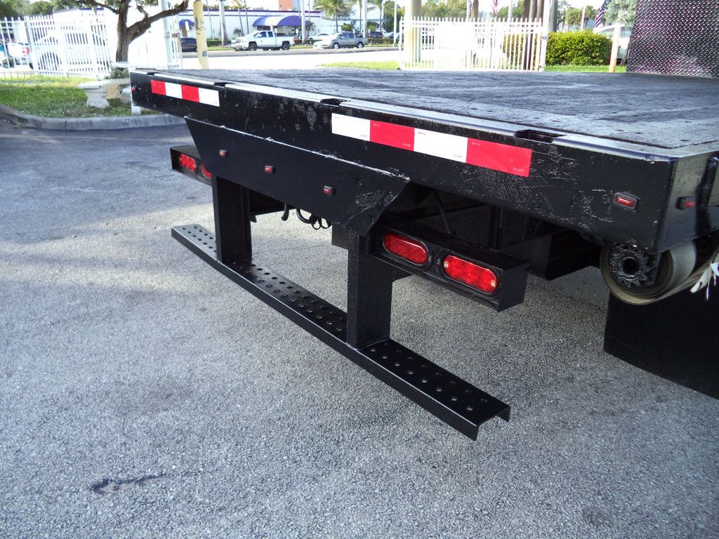 2020 Isuzu NRR w/ 14ft Flatbed Platform Truck - 22953581 - 25