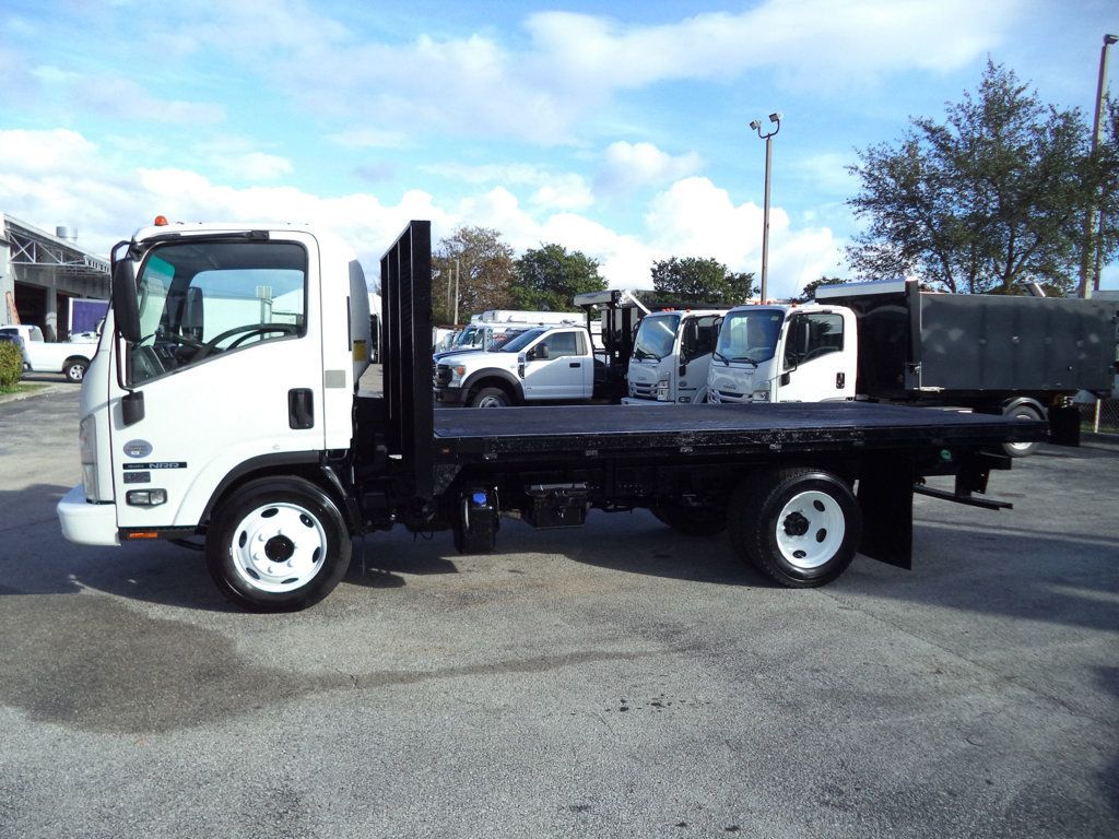 2020 Isuzu NRR w/ 14ft Flatbed Platform Truck - 22953581 - 3