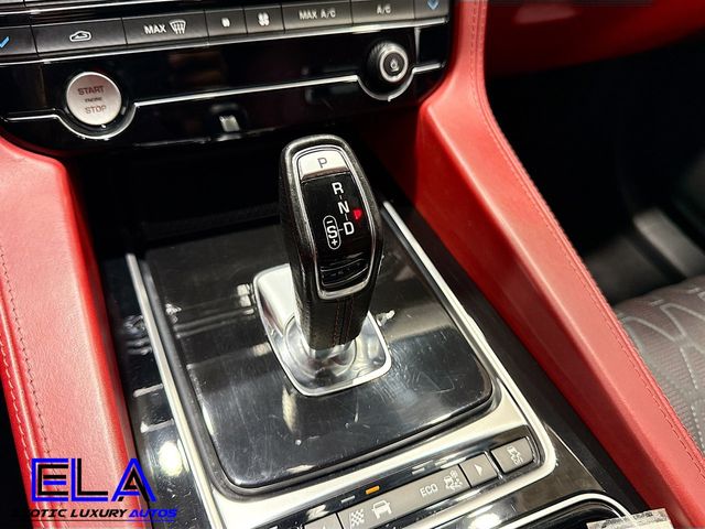 2020 Jaguar F-PACE BUCKETS! RED GUTS! CARBON EVERY WHERE! BLUE CLUSTER! 21INCH WHLS - 22954169 - 18