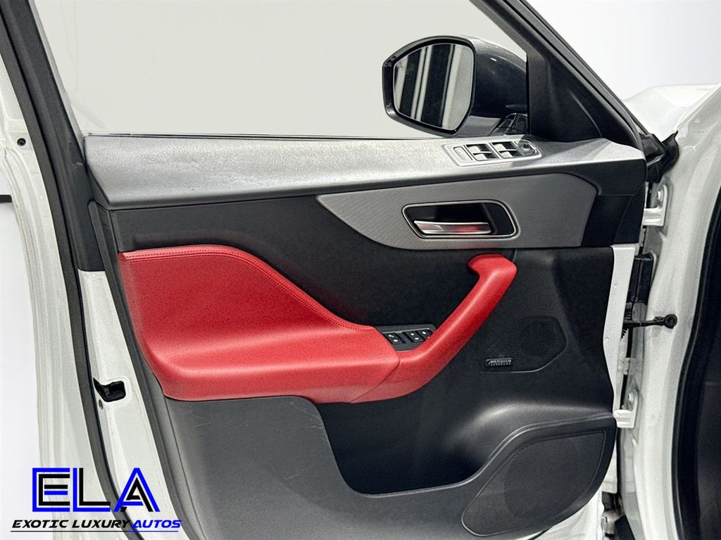 2020 Jaguar F-PACE BUCKETS! RED GUTS! CARBON EVERY WHERE! BLUE CLUSTER! 21INCH WHLS - 22954169 - 19