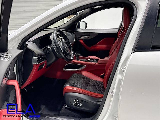 2020 Jaguar F-PACE BUCKETS! RED GUTS! CARBON EVERY WHERE! BLUE CLUSTER! 21INCH WHLS - 22954169 - 21