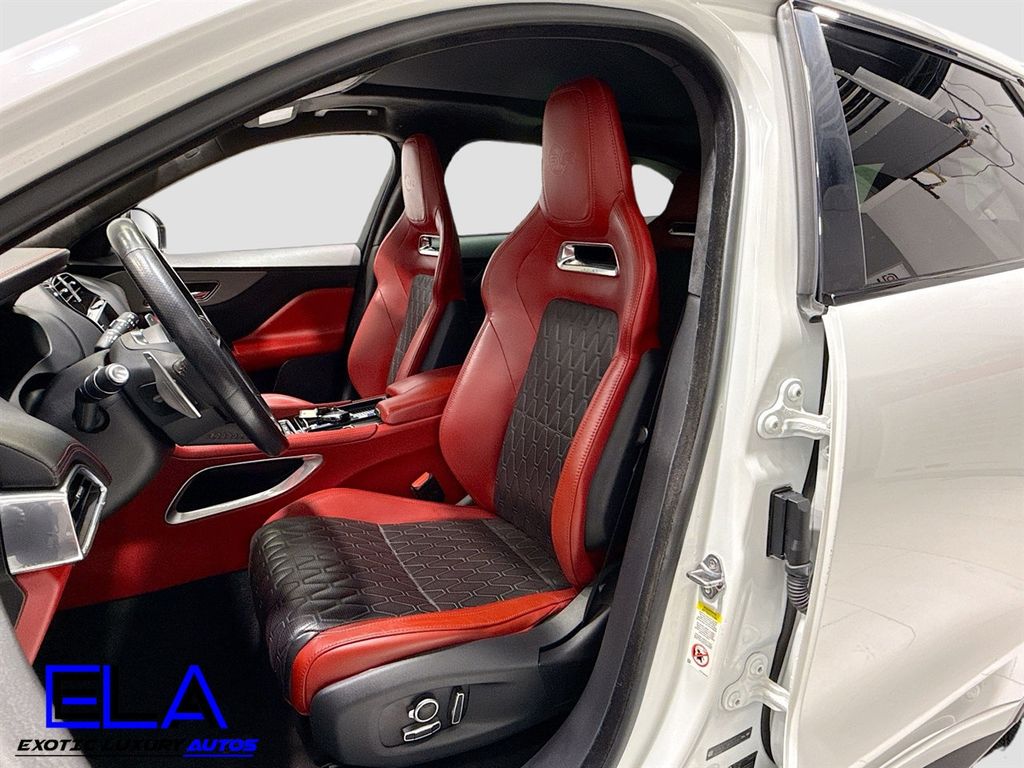 2020 Jaguar F-PACE BUCKETS! RED GUTS! CARBON EVERY WHERE! BLUE CLUSTER! 21INCH WHLS - 22954169 - 23
