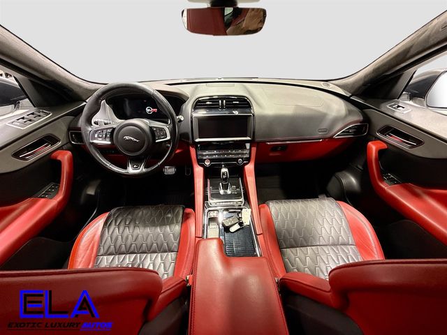 2020 Jaguar F-PACE BUCKETS! RED GUTS! CARBON EVERY WHERE! BLUE CLUSTER! 21INCH WHLS - 22954169 - 25