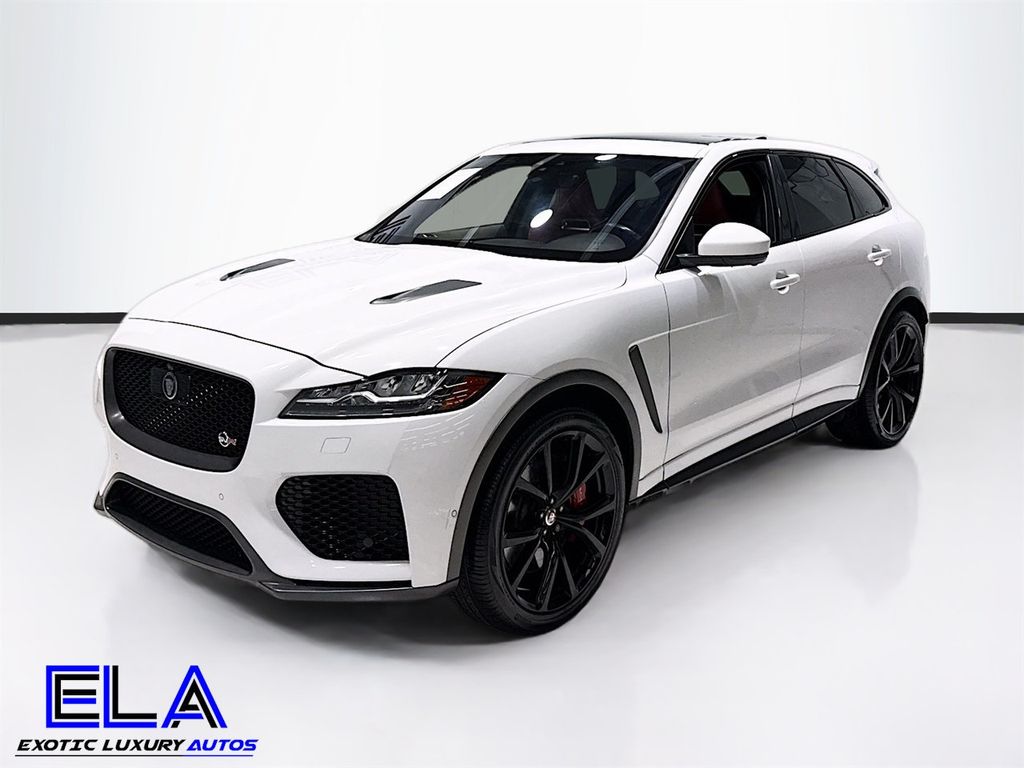2020 Jaguar F-PACE BUCKETS! RED GUTS! CARBON EVERY WHERE! BLUE CLUSTER! 21INCH WHLS - 22954169 - 35