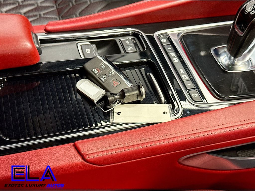 2020 Jaguar F-PACE BUCKETS! RED GUTS! CARBON EVERY WHERE! BLUE CLUSTER! 21INCH WHLS - 22954169 - 37