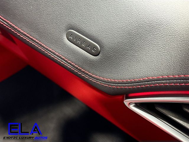 2020 Jaguar F-PACE BUCKETS! RED GUTS! CARBON EVERY WHERE! BLUE CLUSTER! 21INCH WHLS - 22954169 - 39