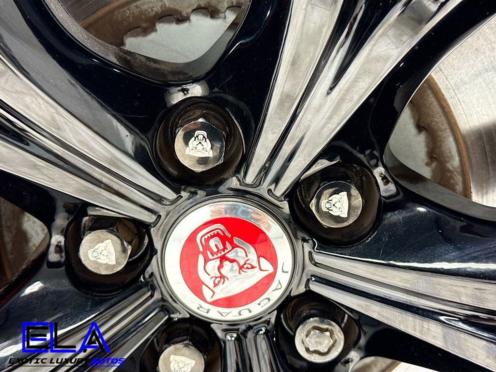 2020 Jaguar F-PACE BUCKETS! RED GUTS! CARBON EVERY WHERE! BLUE CLUSTER! 21INCH WHLS - 22954169 - 42