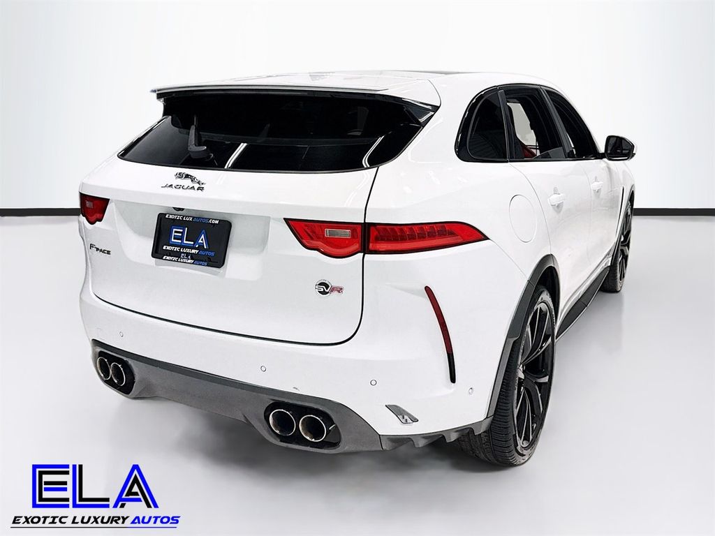 2020 Jaguar F-PACE BUCKETS! RED GUTS! CARBON EVERY WHERE! BLUE CLUSTER! 21INCH WHLS - 22954169 - 49