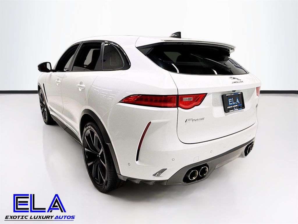 2020 Jaguar F-PACE BUCKETS! RED GUTS! CARBON EVERY WHERE! BLUE CLUSTER! 21INCH WHLS - 22954169 - 52