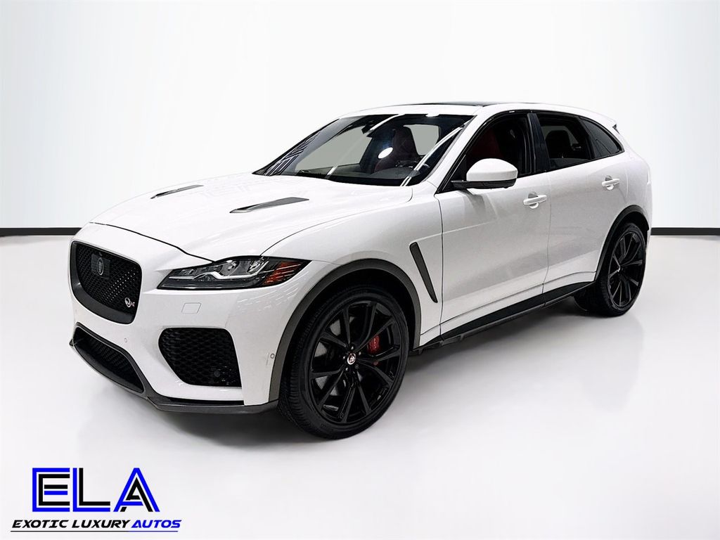 2020 Jaguar F-PACE BUCKETS! RED GUTS! CARBON EVERY WHERE! BLUE CLUSTER! 21INCH WHLS - 22954169 - 54