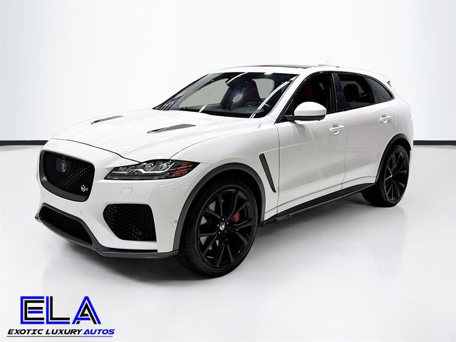 2020 Jaguar F-PACE BUCKETS! RED GUTS! CARBON EVERY WHERE! BLUE CLUSTER! 21INCH WHLS - 22954169 - 56