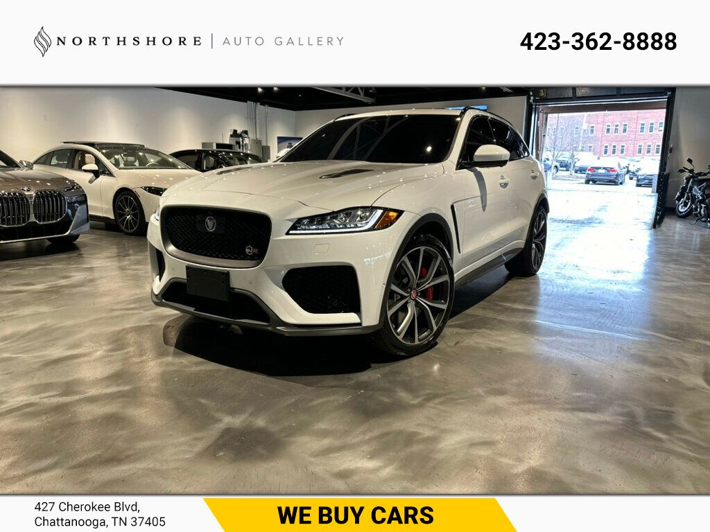 2020 Jaguar F-PACE SVR/DriverAssistPkg/LuxuryPkg/AdapCruise/HeadUpDisplay/NAV - 22754533 - 0