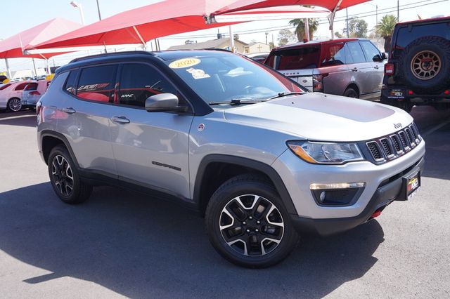 2020 Jeep Compass TRAILHAWK, 4X4, PREMIUM WHEELS, BACKUP CAMERA, BLUETOOTH - 23070478 - 1