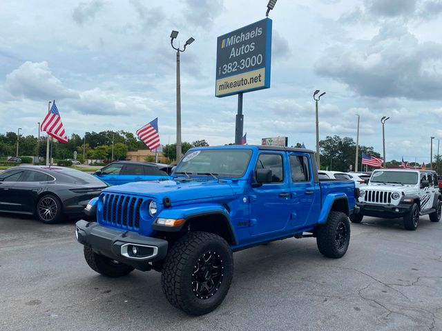 Used Jeep Gladiator Gladiator Sport S Hard Top Aftermarket Wheels Hydro Blue At Michaels Autos Serving Orlando Fl Iid