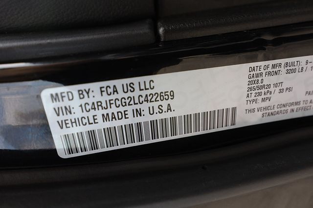 2020 JEEP GRAND CHEROKEE Overland 4x4 - 23083777 - 36