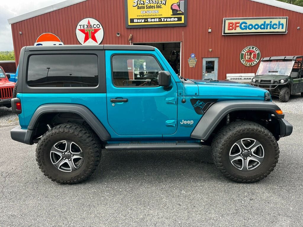 2020 Jeep Wrangler 2 Door Hard Top 6-Speed JL Lifted 4x4 - 22565606 - 2