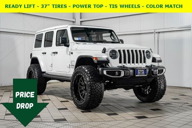 Used 2020 Jeep Wrangler Unlimited Sahara with VIN 1C4HJXEG4LW345113 for sale in Warrenton, VA