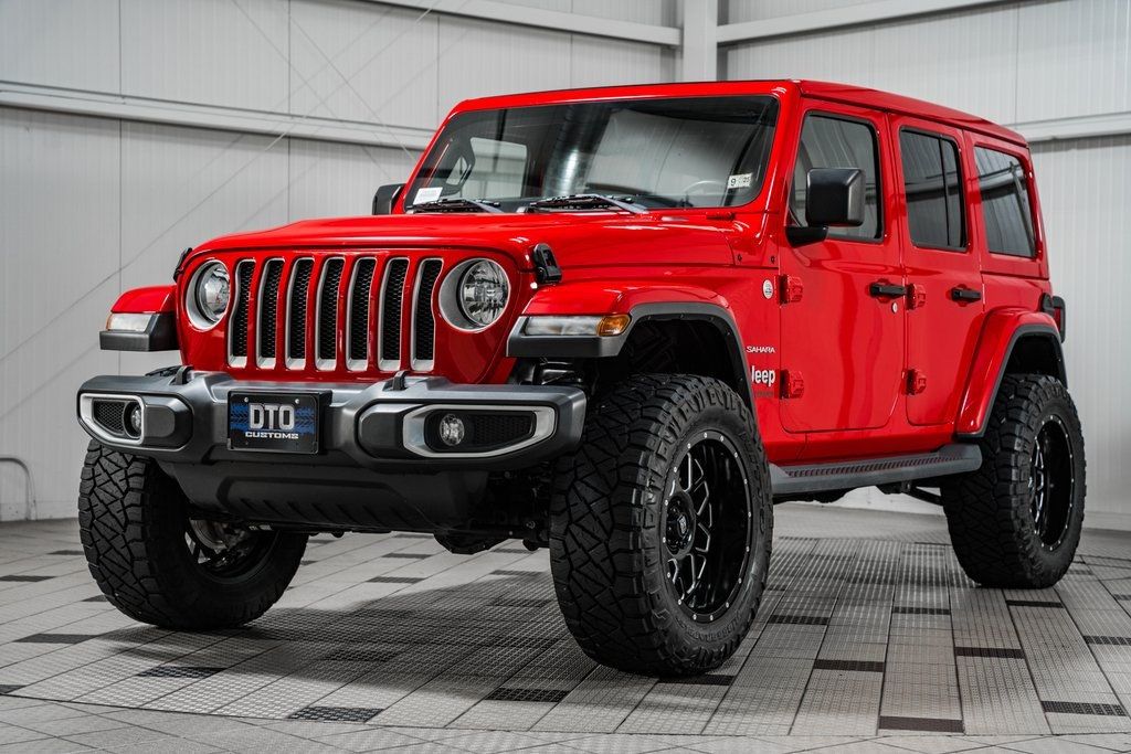 2020 Jeep Wrangler Unlimited Sahara - 22594508 - 2