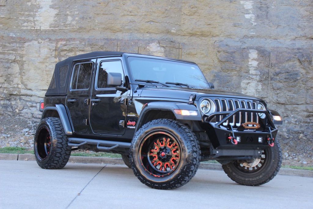 2020 Jeep Wrangler Unlimited LOW Miles Modified Lifted 4x4 Power Top+Hard Top!  615-300-6004 - 22323190 - 0