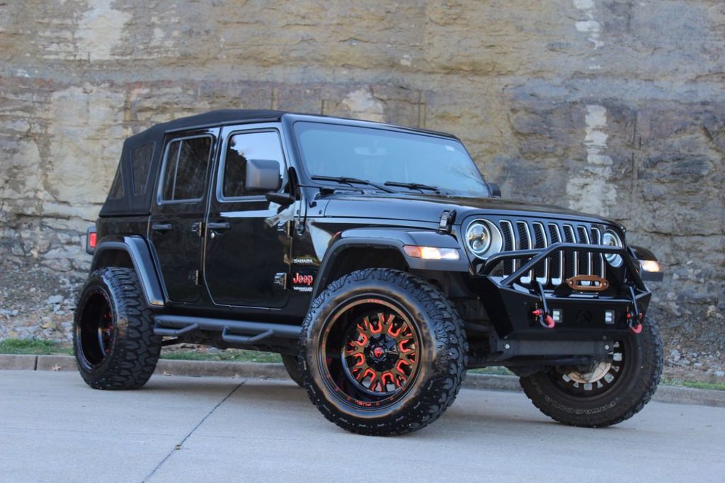 2020 Jeep Wrangler Unlimited LOW Miles Modified Lifted 4x4 Power Top+Hard Top!  615-300-6004 - 22323190 - 49