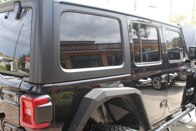 2020 Jeep Wrangler Unlimited  ONE FL OWNER. OVER $ 28K IN UPGRADES.TURBO 8 SPEED AUTOMATIC - 21080244 - 51