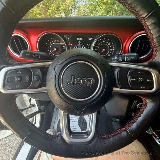 2020 Jeep Wrangler Unlimited RUBICON 4X4 3.6L V6 W/PREMIUM AUDIO & 3-PIECE HARDTOP - 23062085 - 20