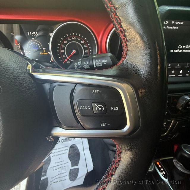 2020 Jeep Wrangler Unlimited RUBICON 4X4 3.6L V6 W/PREMIUM AUDIO & 3-PIECE HARDTOP - 23062085 - 23