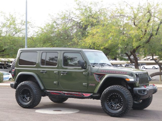 2020 Jeep Wrangler Unlimited RUBICON LIFTED HARDTOP UNLIMITED 1OWNER AZ JEEP  - 22963972 - 3