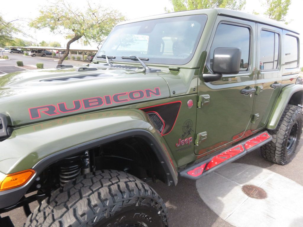 2020 Jeep Wrangler Unlimited RUBICON LIFTED HARDTOP UNLIMITED 1OWNER AZ JEEP  - 22963972 - 7