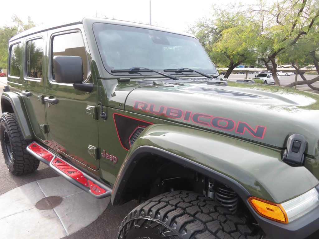 2020 Jeep Wrangler Unlimited RUBICON LIFTED HARDTOP UNLIMITED 1OWNER AZ JEEP  - 22963972 - 8