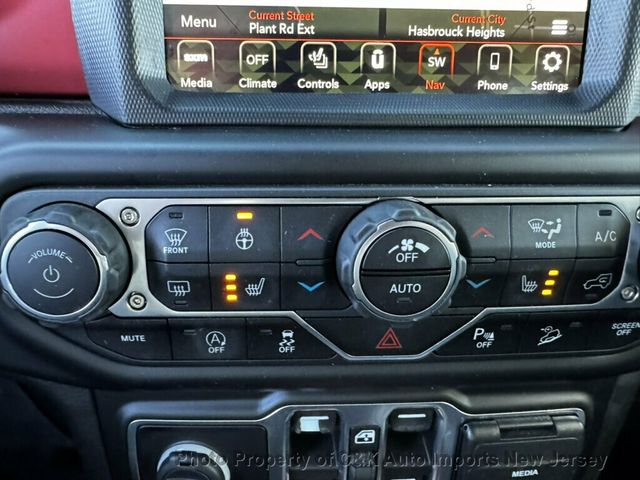 2020 Jeep Wrangler Unlimited RUBICON SKY-VIEW ROOF BACK-UP CAMERA NAVI SYS COLD WEATHER PKG - 23094262 - 32