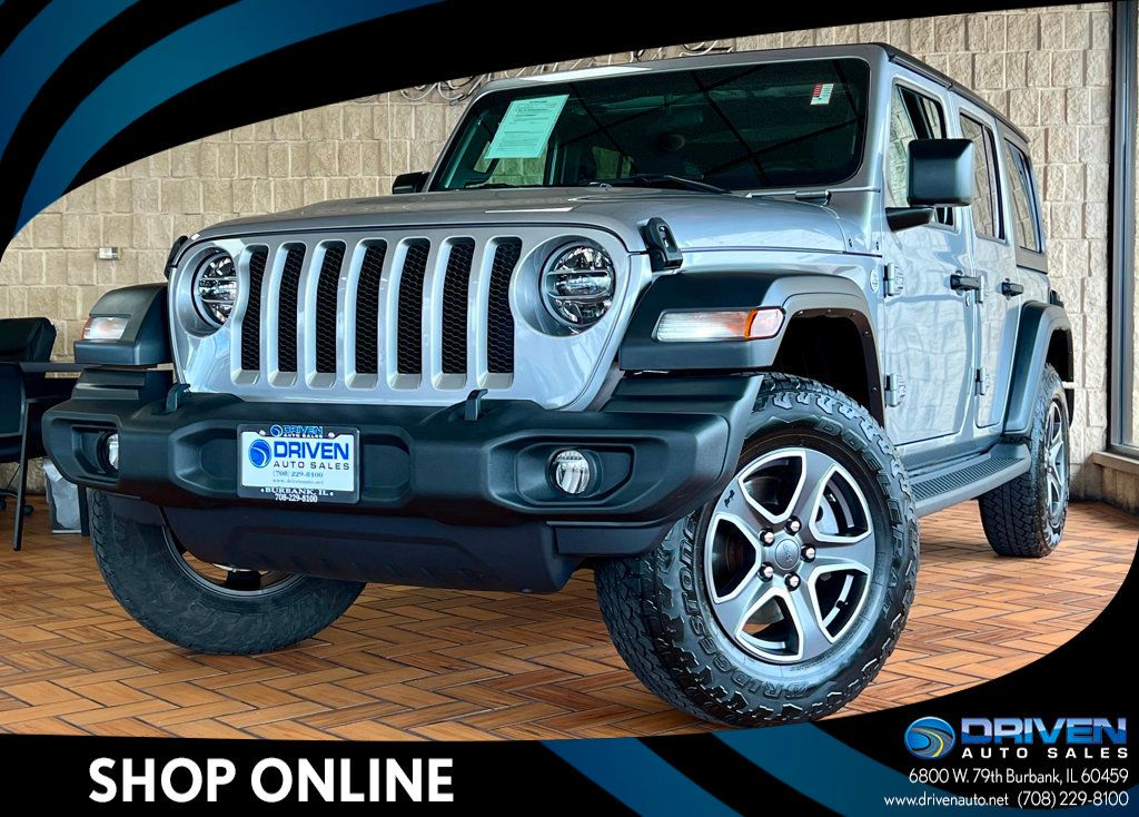 2020 Used Jeep Wrangler Unlimited Sport 4x4 at Driven Auto Sales