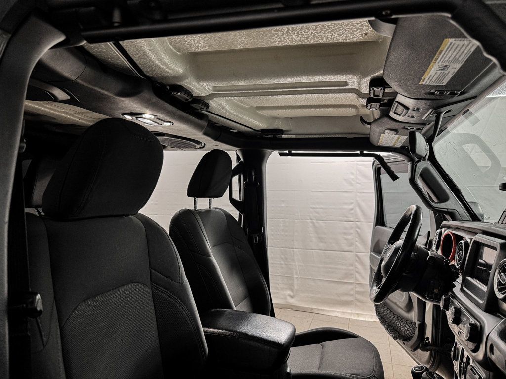 2020 Jeep Wrangler Unlimited SPORT 4X4 WITH REMOVABLE HARDTOP - 22991848 - 11