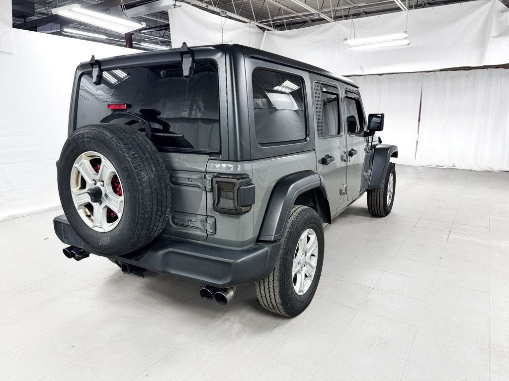 2020 Jeep Wrangler Unlimited SPORT 4X4 WITH REMOVABLE HARDTOP - 22991848 - 4