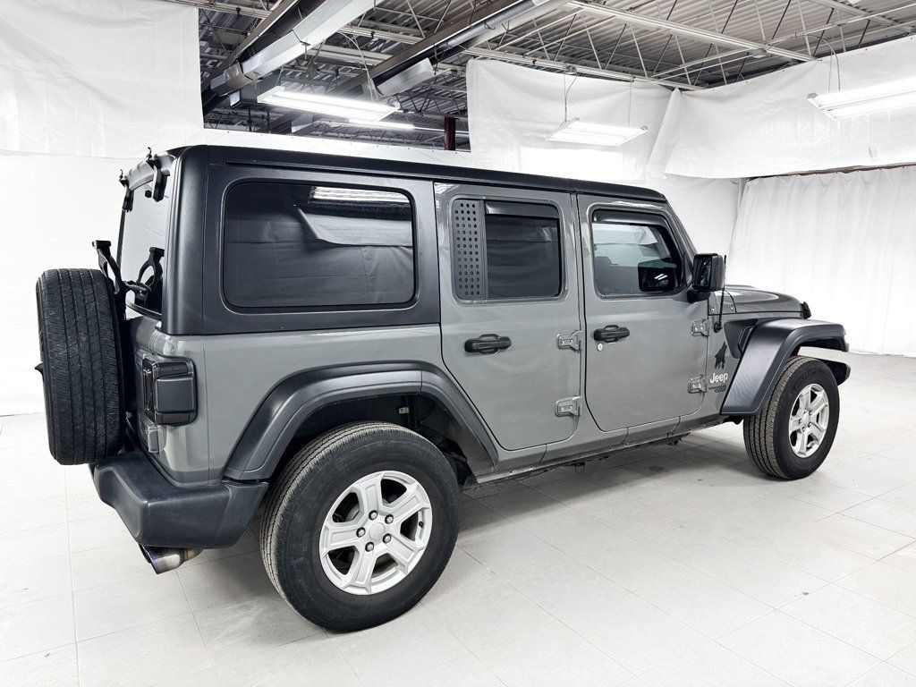 2020 Jeep Wrangler Unlimited SPORT 4X4 WITH REMOVABLE HARDTOP - 22991848 - 5