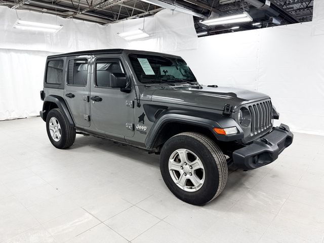 2020 Jeep Wrangler Unlimited SPORT 4X4 WITH REMOVABLE HARDTOP - 22991848 - 6