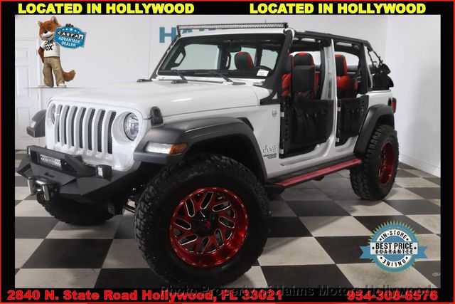 2020 Used Jeep Wrangler Unlimited Sport S 4x4 at Haims Motors Serving Fort  Lauderdale, Hollywood, Miami, FL, IID 21775188