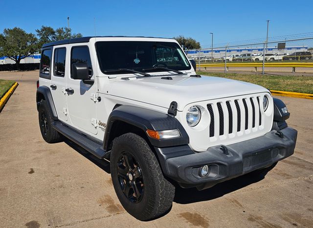 2020 Jeep Wrangler Unlimited Sport S 4x4 - 22922738 - 25