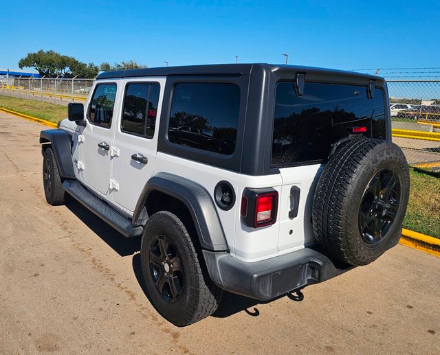 2020 Jeep Wrangler Unlimited Sport S 4x4 - 22922738 - 3
