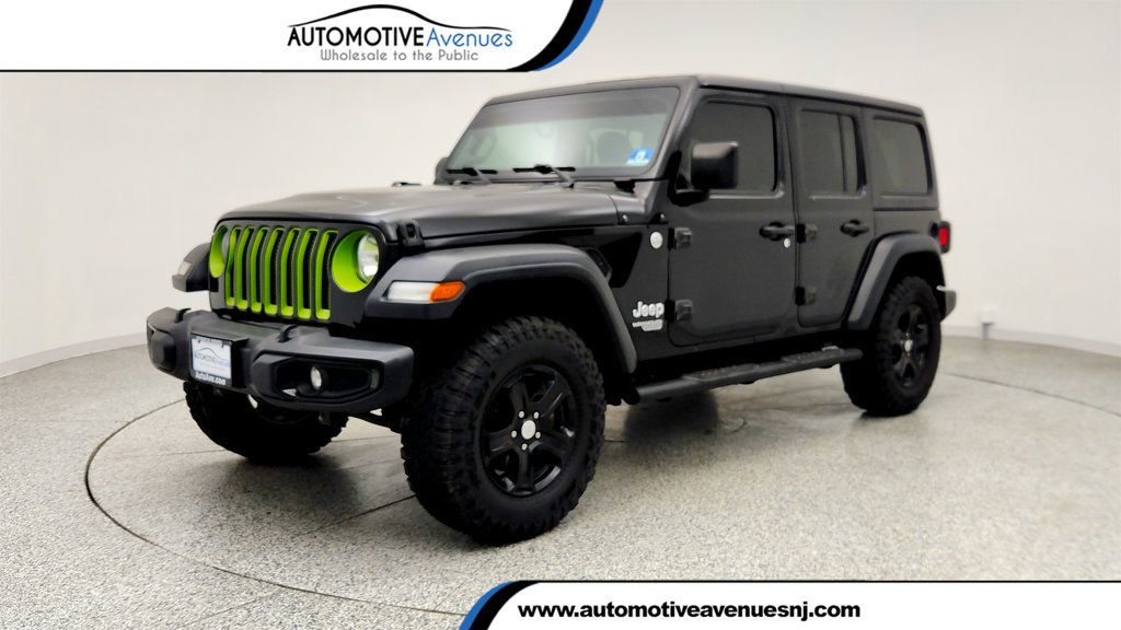2020 Jeep Wrangler Unlimited Sport S 4x4 w/ Black 3 Piece Hard Top - 23012278 | Video 1