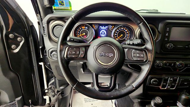 2020 Jeep Wrangler Unlimited Sport S 4x4 w/ Black 3 Piece Hard Top - 23012278 - 12