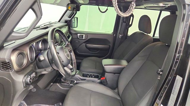 2020 Jeep Wrangler Unlimited Sport S 4x4 w/ Black 3 Piece Hard Top - 23012278 - 18