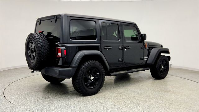 2020 Jeep Wrangler Unlimited Sport S 4x4 w/ Black 3 Piece Hard Top - 23012278 - 4