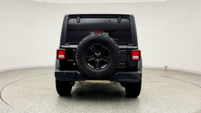 2020 Jeep Wrangler Unlimited Sport S 4x4 w/ Black 3 Piece Hard Top - 23012278 - 5