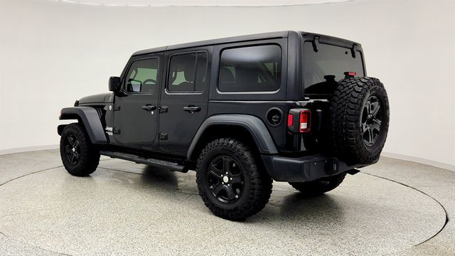 2020 Jeep Wrangler Unlimited Sport S 4x4 w/ Black 3 Piece Hard Top - 23012278 - 6