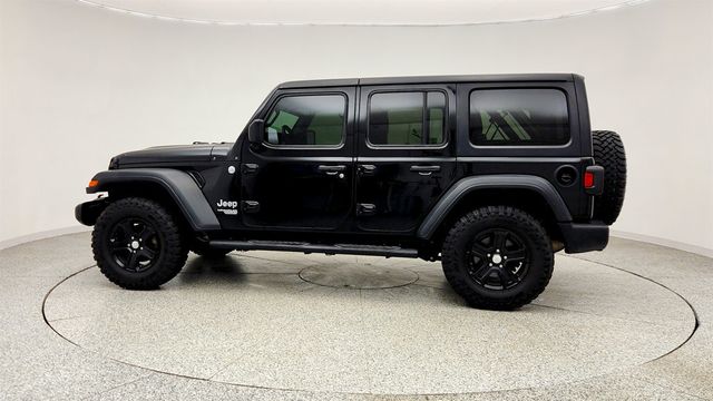 2020 Jeep Wrangler Unlimited Sport S 4x4 w/ Black 3 Piece Hard Top - 23012278 - 7