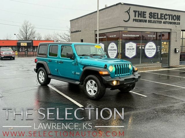 2020 Jeep Wrangler Unlimited SPORT S 4X4 W/ COLD WEATHER, CONVIENCE, & TECH GROUPS - 22967492 - 0